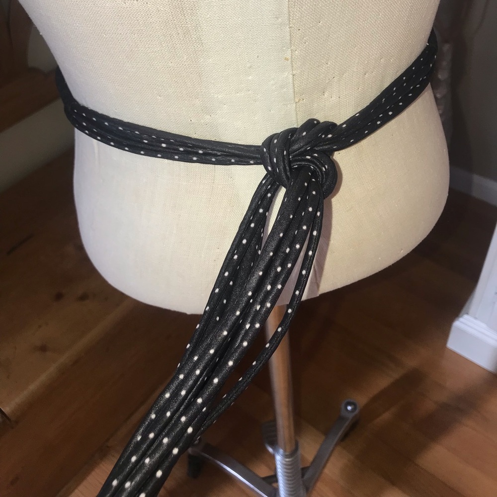 One of a kind, by Vigneri (82) Black Lucite Belt - Picture 6 of 8